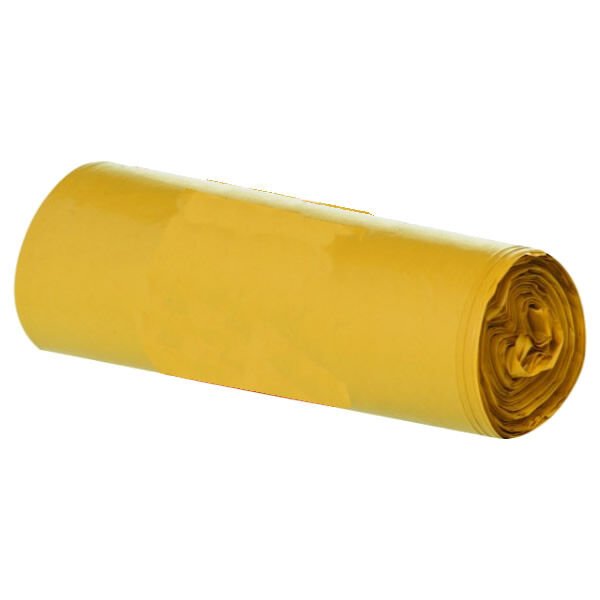 Ofis 50x90 cm 500 gr Sarı Sıfır Atık Çöp Torbası