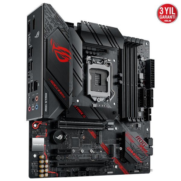 Asus Rog Strix B460-G Gaming Intel 10.Nesil DDR4 Hdmı Dp 2xM2 Usb3.1 Anakart