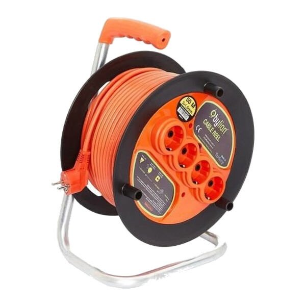 Bylion MK025 3x2,5mm 30M Seyyar Makaralı Kablo