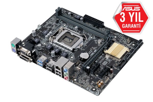 Asus H110M-K 1151P Ddr4 Ses Glan Vga Sata3 Usb3.0  Anakart