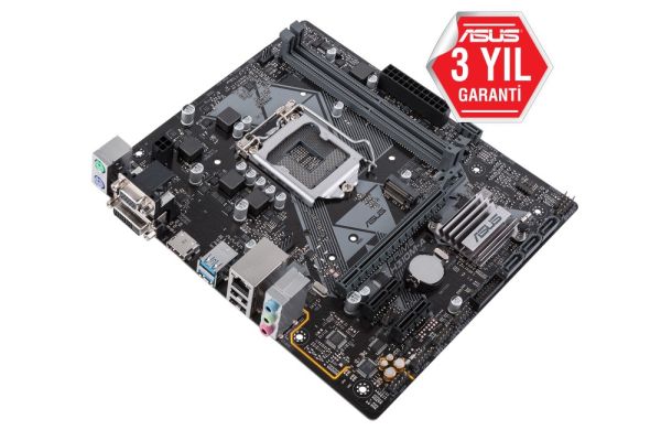 Asus Prime H310M-A Lga1151P8 Ddr4 Ses+Glan Hdmı-D Anakart