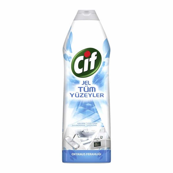 Cif 750 ml Tüm Yüzeyler İçin Okyanus Ferahlığı Jel