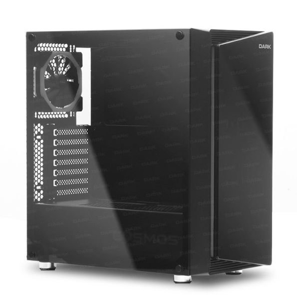 Dark COSMOS 500w 80+ 2x12cm Dual ARGB Fan USB3.0 T-Glass ATX Oyuncu Kasa