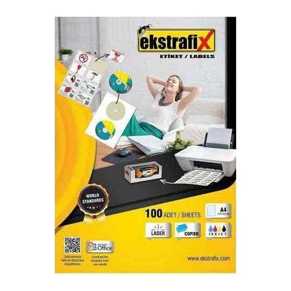 Ekstrafix FIX-5000 210x297 Laser Etiket