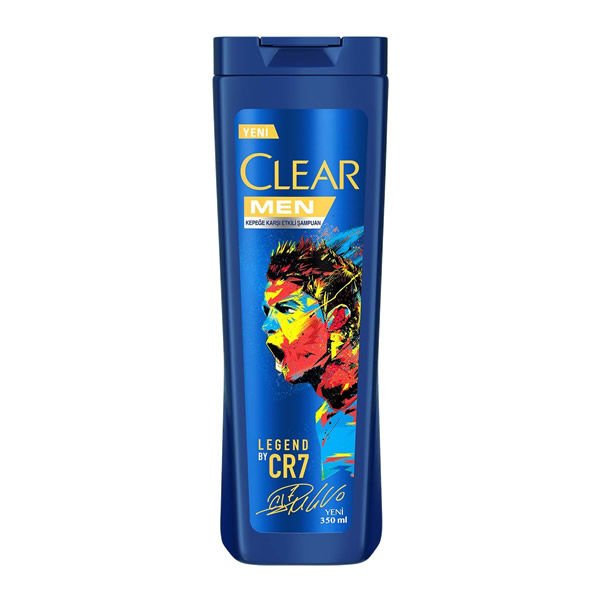 Clear Men 350 ml Legend By CR7 Kepeğe Karşı Etkili Şampuan