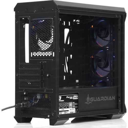 Dark Guardian Mini 4x12cm Fixed RGB LED Fanlı USB 3.0 Bilgisayar Kasası