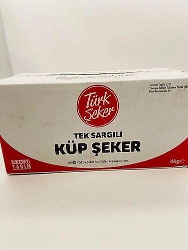 Türk Şeker 4kg Tek Sargılı Şeker