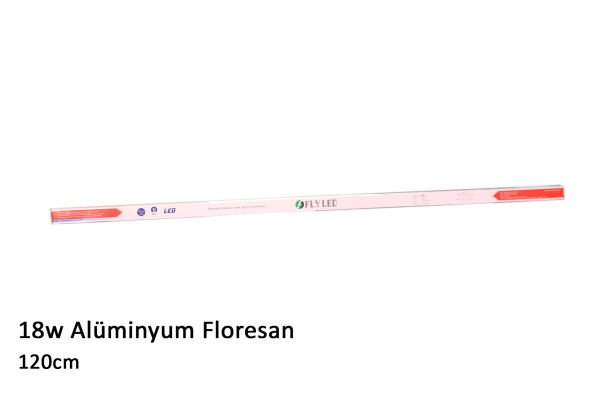 Fly T8-18w 3000K Sarı Floresan Led Alüminyum 120cm