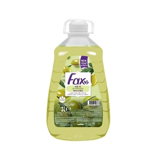Fax 3 lt Zeytinyağlı Sıvı Sabun