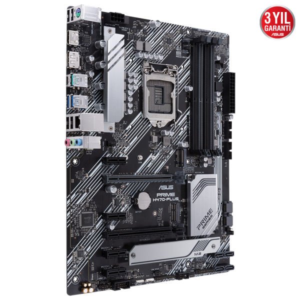 Asus Prime H470-Plus Intel 10.Nesil DDR4 Hdmı Dp 2xM2 Usb3.1 Anakart