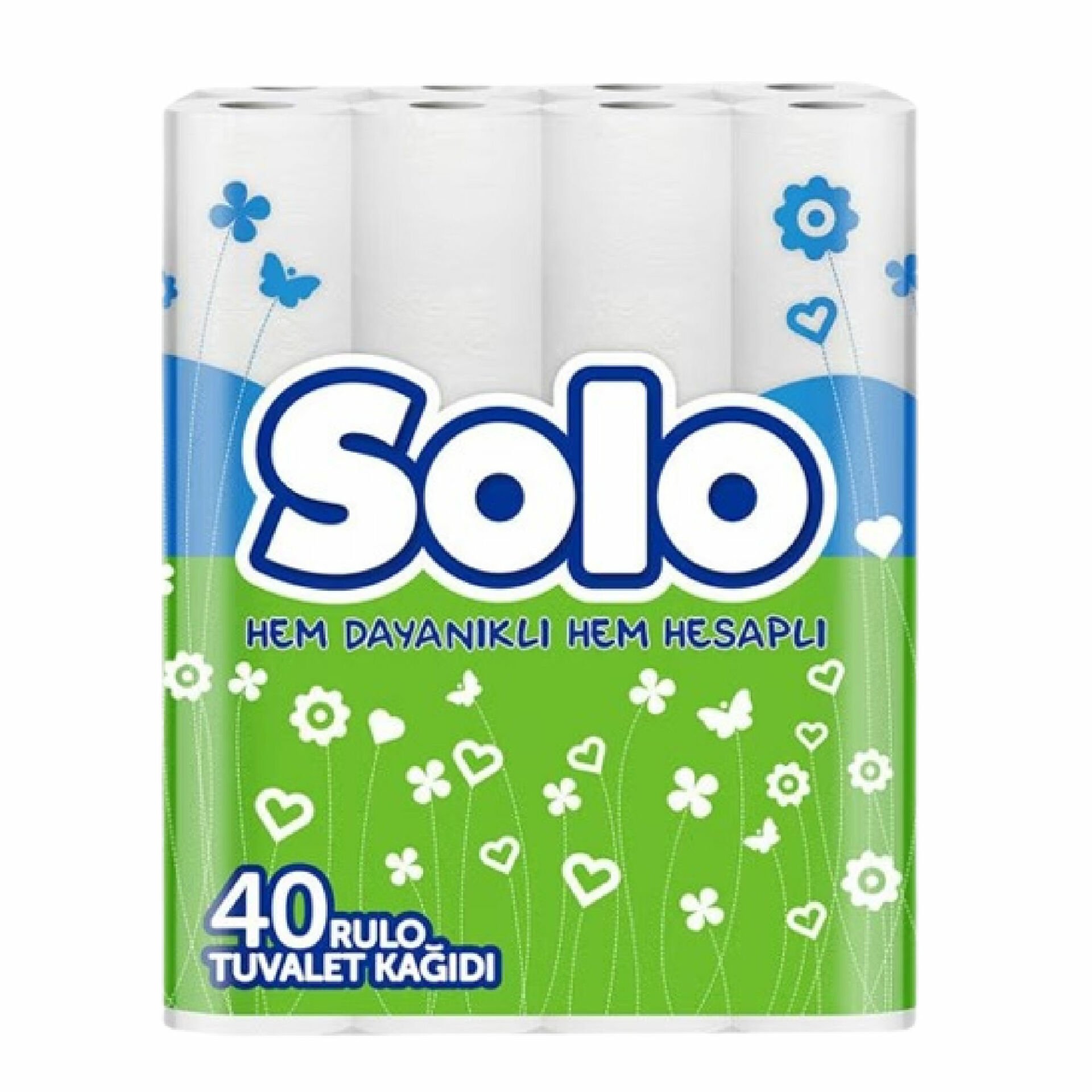 Solo 40 lı 2 Katlı Bambu Katkılı Tuvalet Kağıdı