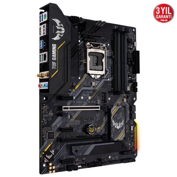 Asus Tuf Gaming B460-Pro (WI-FI) Intel 10.Nesil DDR4 Dp Hdmi Usb3.1 Anakart