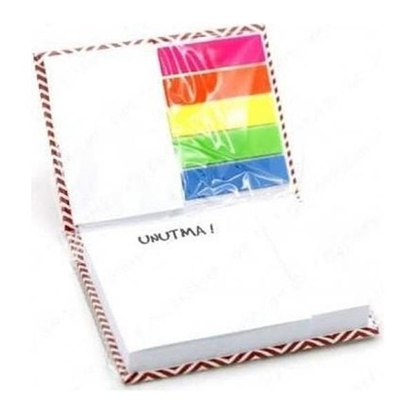 Umur Notes Utk 01 125 Yaprak 4 Parçalı Çocuk Çiçek Not Kağıdı