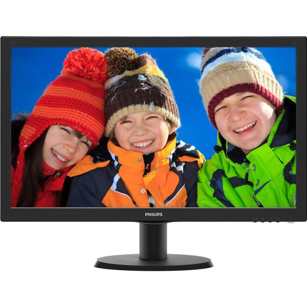 Philips 23.6'' 243V5Lhab5-01 1Ms Analog+ Hdmı Hd  Monitör