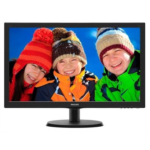 Philips 23,6'' 243V5Qhsba-01 1920X1080 Hdmı Dvı Vga Vesa 8Ms Siyah Led Monitör