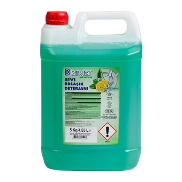 Birmar 5 kg Extra Limonlu Sıvı Bulaşık Deterjanı