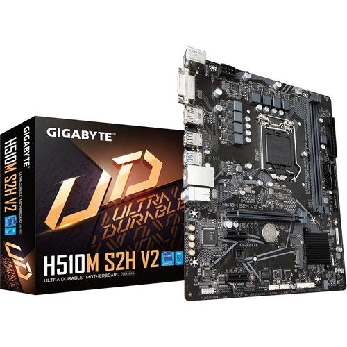 Gigabyte H510M S2H V2 3200Mhz(OC) DDR4 Soket 1200 M.2 mATX Anakart