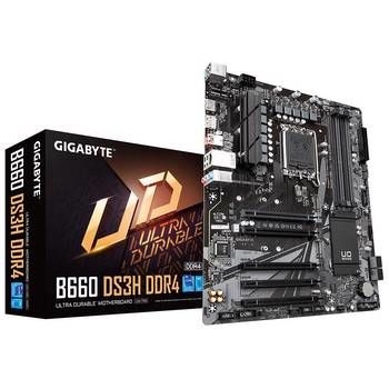Gigabyte Anakart Lga1700 Atx B660M DS3H Ddr4 1.0 1Xhdmi-2Xdp-2Xpcıex-2Xm.2-4Xsata 6Gb-S-Rgb Anakart