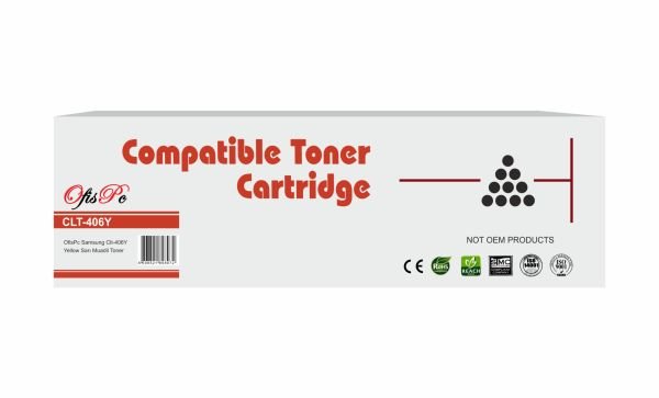 OfisPc Samsung Clt-406Y Yellow Sarı Muadil Toner